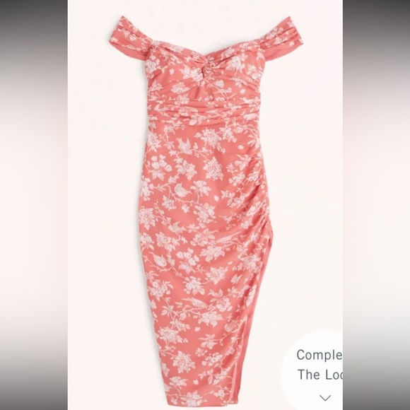 Abercrombie & Fitch Dresses & Skirts - Abercrombie and Fitch Ruched Midi Dress
